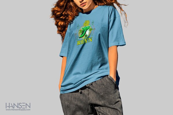 Roland BY-20 DTF printed apparel